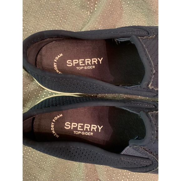 Sperry navy blue slip ons women’s size 6 - Picture 8 of 9